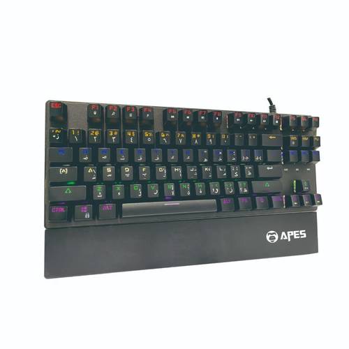 APES KL89 Colorful Running Light Mechanical Keyboard