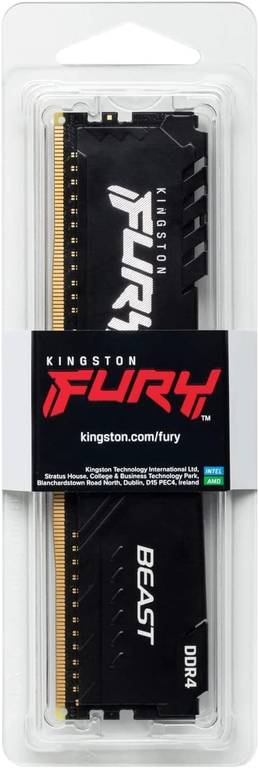 Kingston FURY Beast 16GB 3200MHz DDR4 CL16 DIMM Single Module