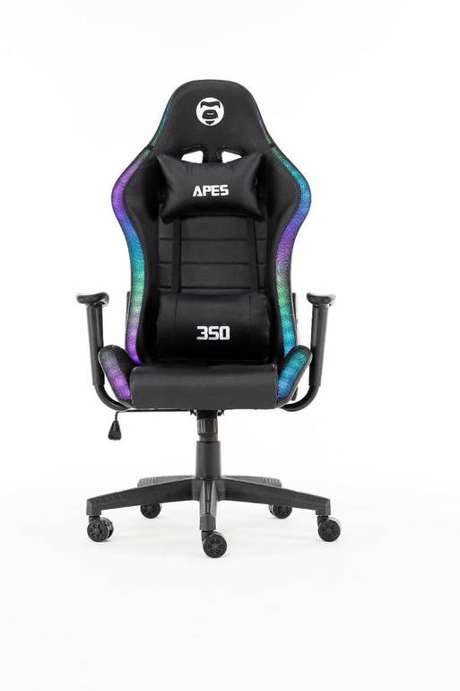 كرسي قيمنق 350Pro RGB من APES - اسود