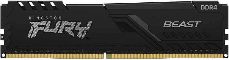 Kingston FURY Beast 8GB DDR4 CL16 DIMM Single Module