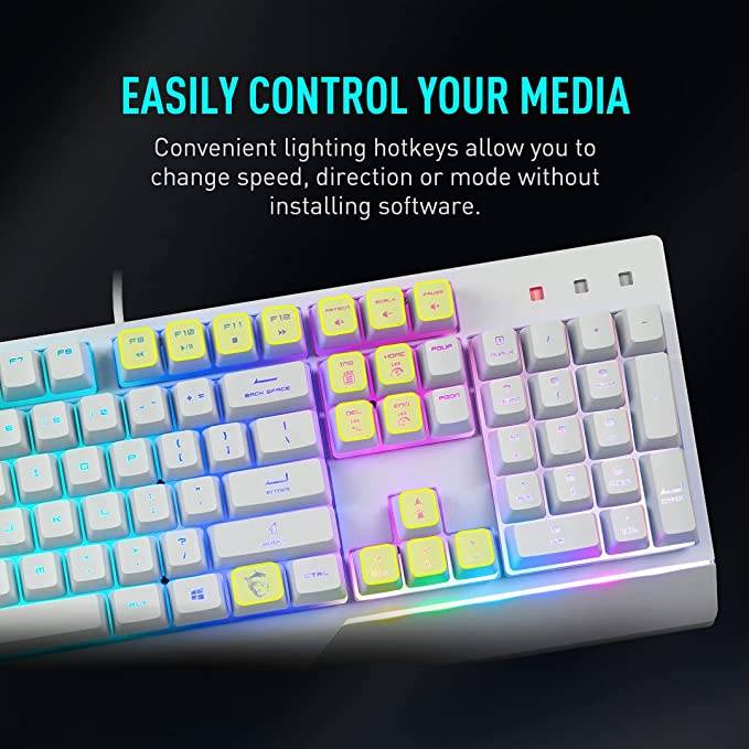 MSI VIGOR GK30 COMBO WHITE Gaming Keyboard &amp; Gaming Mouse (AR/EN)