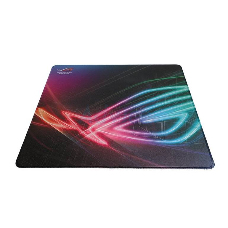 ASUS Rog Strix Edge Vertically Orientated Gaming Pad with Anti Fray Stitching
