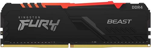 Kingston FURY Beast 8GB 3200MHz DDR4 CL16 DIMM RGB Single Module