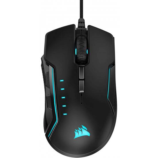 Corsair Glaive PRO RGB, Optical Gaming Mouse RGB Multi-Colour Backlighting 