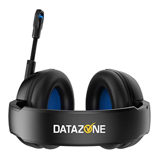 Datazone Wired Over-Ear Gaming Headphones RGB With Mic Black PlayStation 4 AND PC