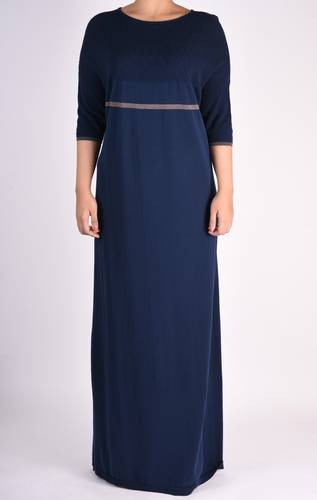 LONG DRESS HALF SLEEVES