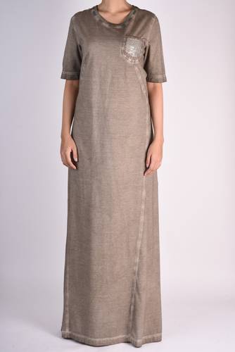 LONG DRESS HALF SLEEVES