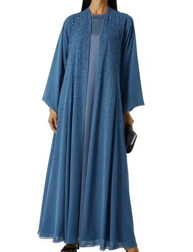 Abaya with Dress