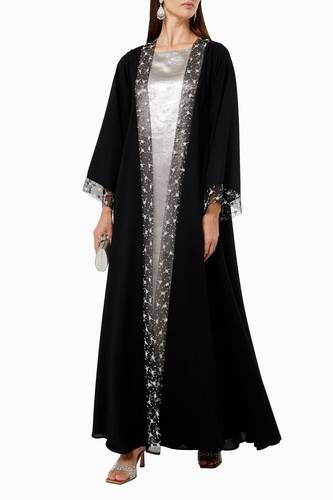 Abaya with Dress