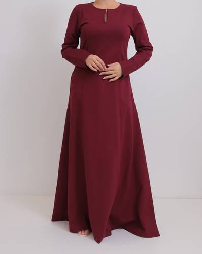 LONG DRESS VISCOSE