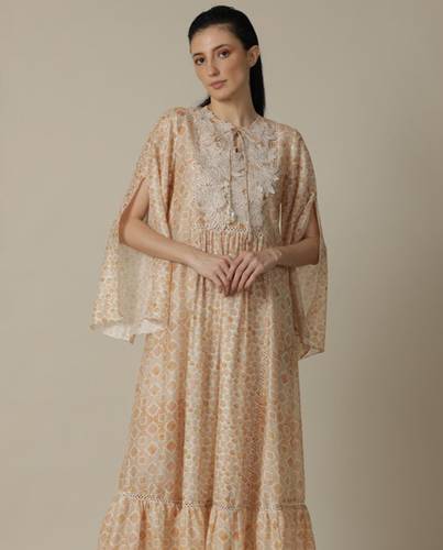 LONG DRESS VISCOSE