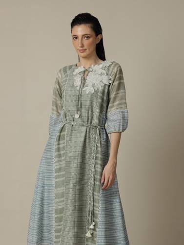 LONG DRESS VISCOSE