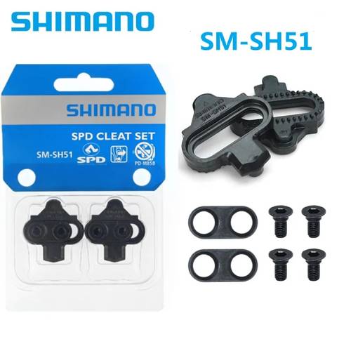 Shimano SPD SM SH51MTB Bike Cleats Pedal Clipless Cleat