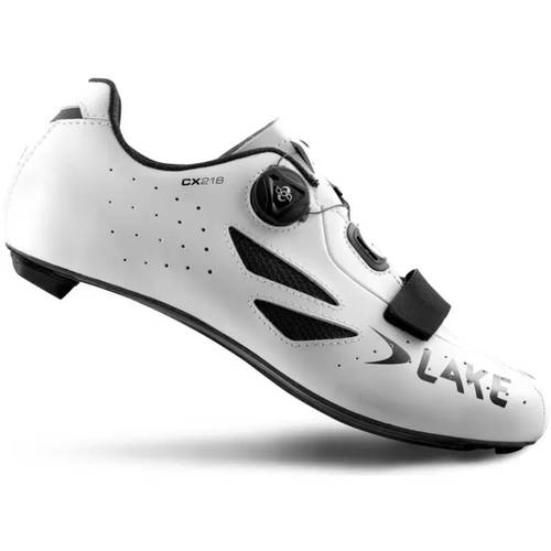 Lake CX218 Carbon Road Shoes - White/Black