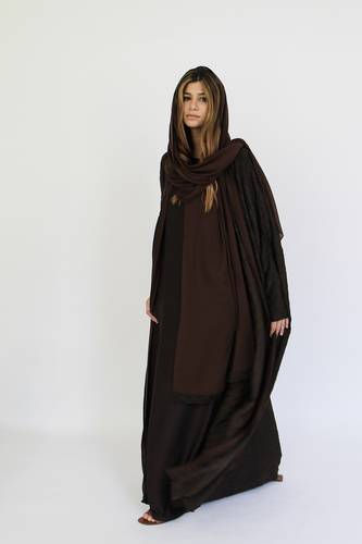 Brown Blended Crepe 