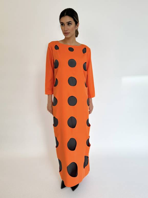 Polka Silk Crêpe