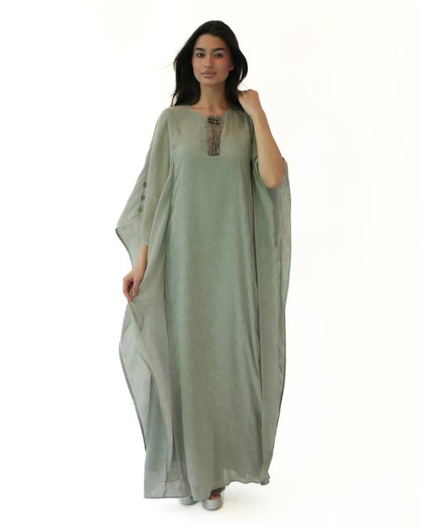Chiffon Georgette with Tassels 