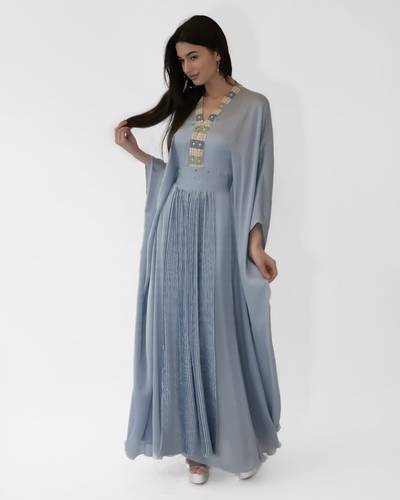 Butterfly Silk Dress