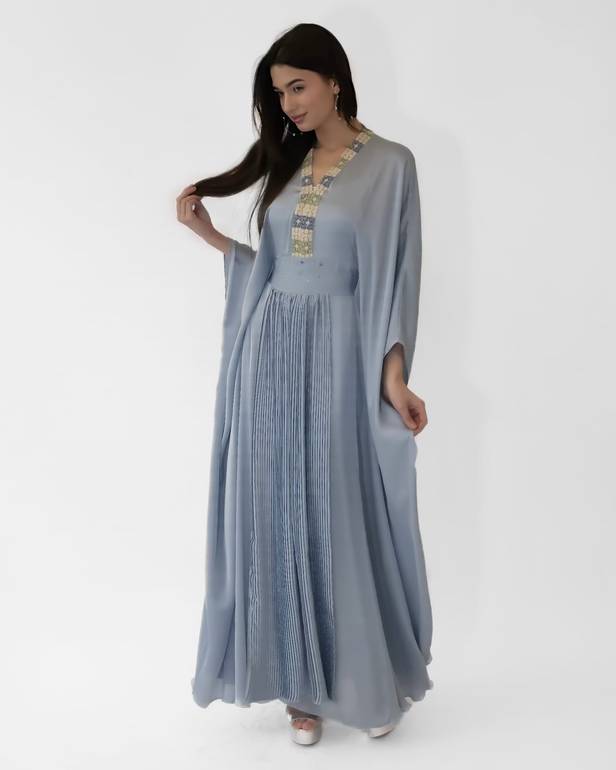 Butterfly Silk Dress