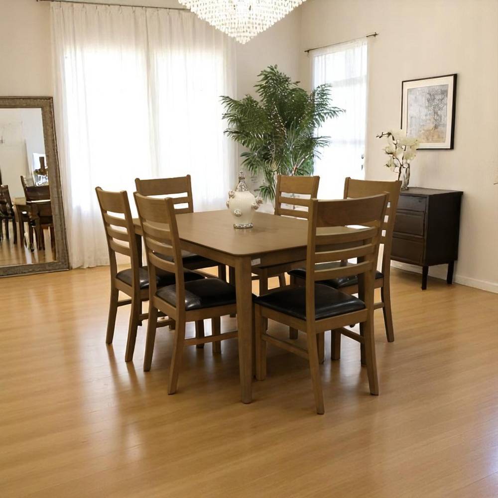 سفرة طعام 3078 - 6 كراسي - بدون بوفيه