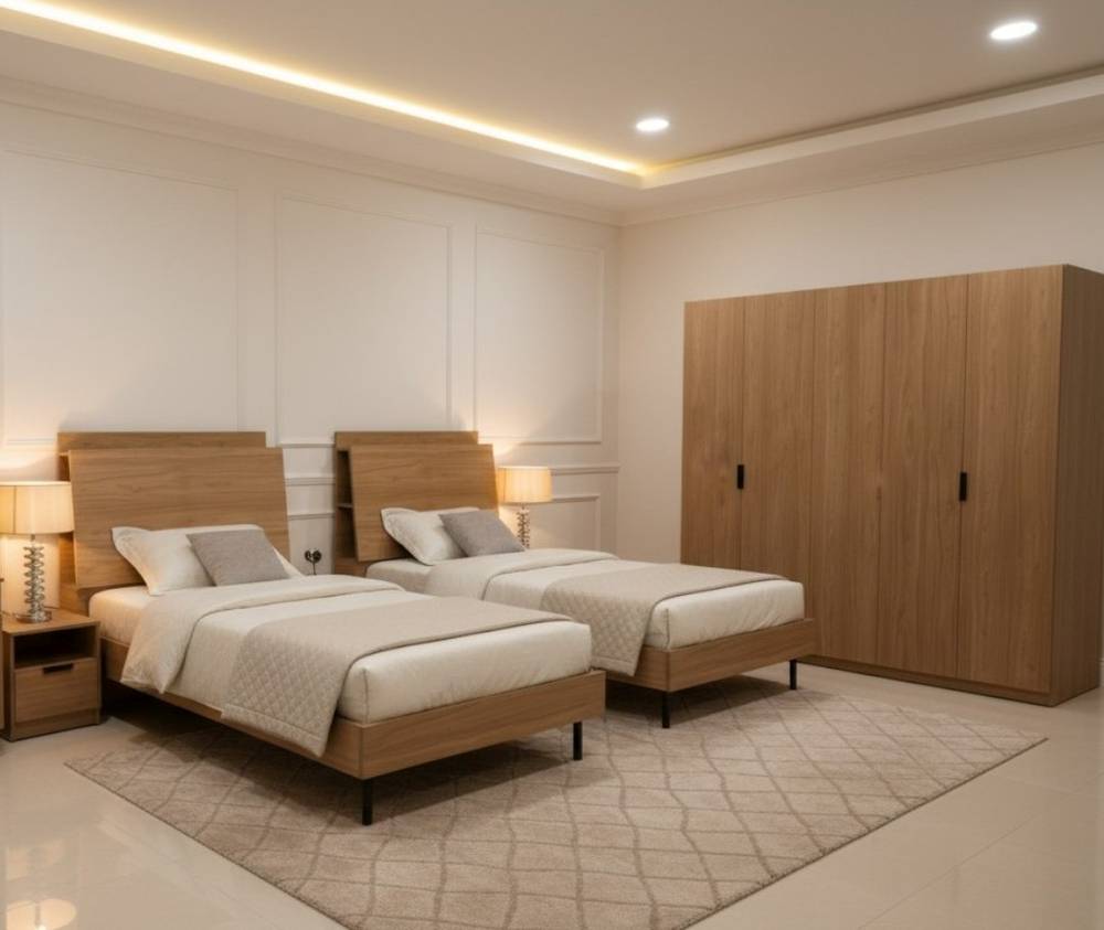 غرفة نوم سريرين DZ48-B