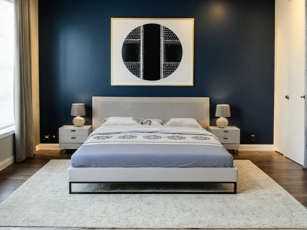 غرفة نوم DZ-43A - بدون دولاب CREAM MAT