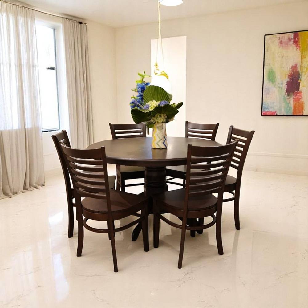 سفرة طعام 3033 - 6 كراسي - بدون بوفيه