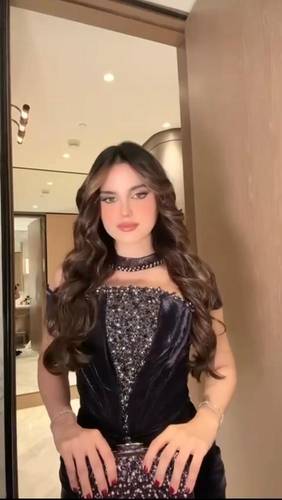 فستان موف غامق