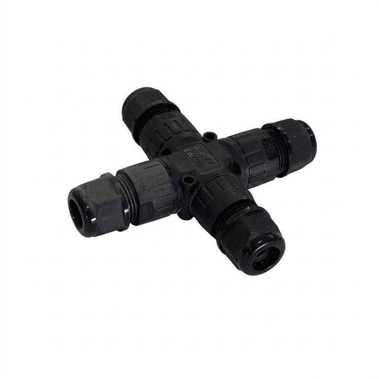 كونكتر مطري صيني 4 اطراف 20MM من واير 0.5 مل الى 2.5 مل