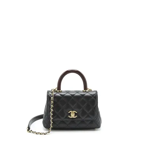 Mini coco handel flab bag