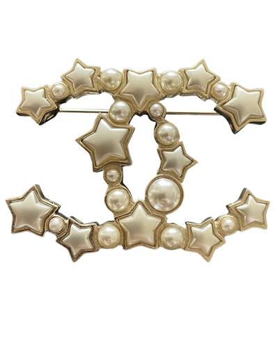 Brooche gold in gold