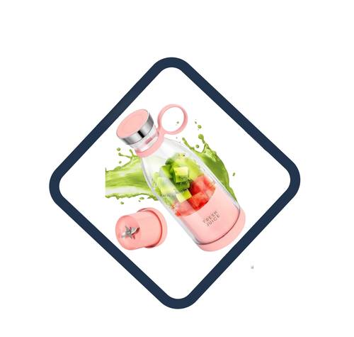 MINI JUICE - خلاط   محمولة بمنفذ USB، زجاجة صغيرة سريعة، كهربائية محمولة 