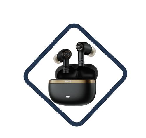 HMD DUB X50 Pro- سماعه  بلوتوث ‏  -  اسود 
