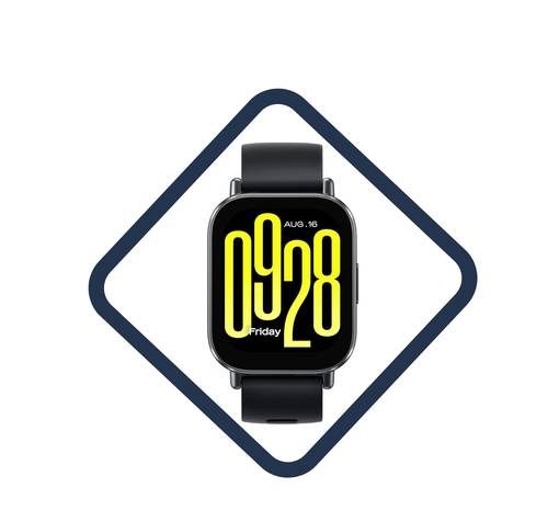 Redmi Watch 5 Active - ساعة ذكية شاومي شاشة 1.83 بوصة - أسود