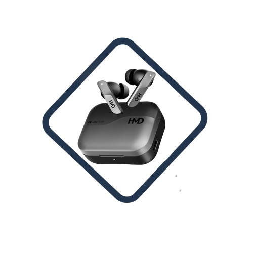 HMD DUB S60 ENC - سماعه بلوتوث  ‏اسود 