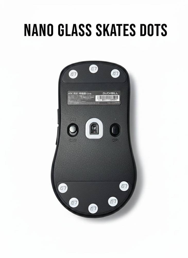 E7 eSPORTS GLASS SKATES DOTS