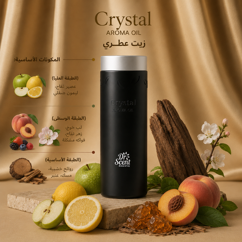معطر زيتي للفواحة فاكهي -  كريستال  CRYSTAL