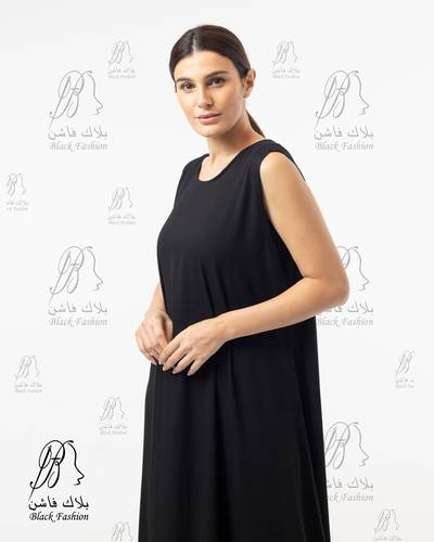 فستان عباية اسود ممكن اختيار اي لون عند كتابة الون في الملاحظات