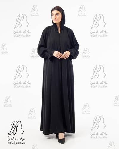 عباية بطرحة بقصات كلوش بطقطق ممكن اختيارها بي اي لون حسب كتابة الون في الملاحظات