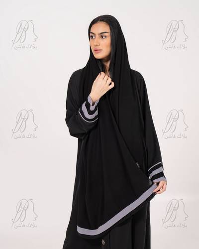 عباية بطرحة بطقطق بتدخيلات