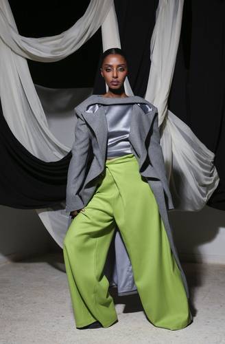 Reversed jacket and pants