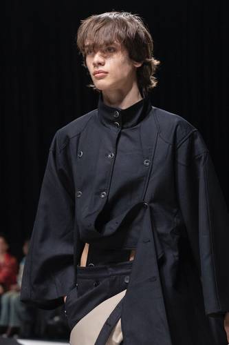 Suit With Black Trousers and Beige waistcoat