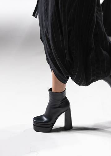Black Heeled Boots
