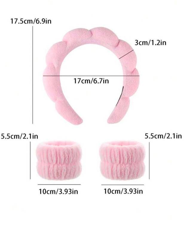 SPA HEADBAND FOR WASHING FACE