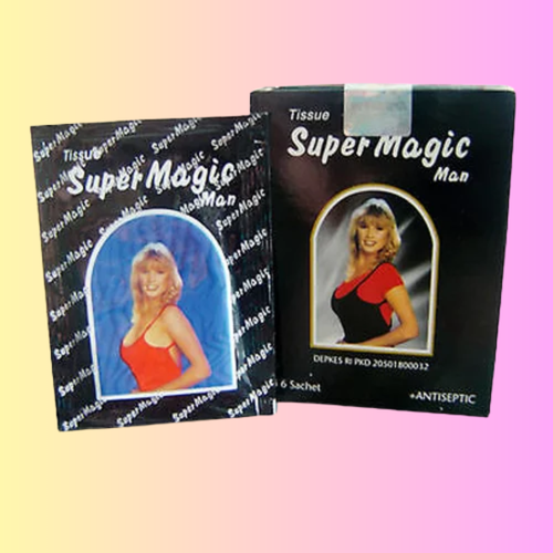 مناديل سوبر ماجيك – SUPER MAGIC TISSUE لتأخير القذف
