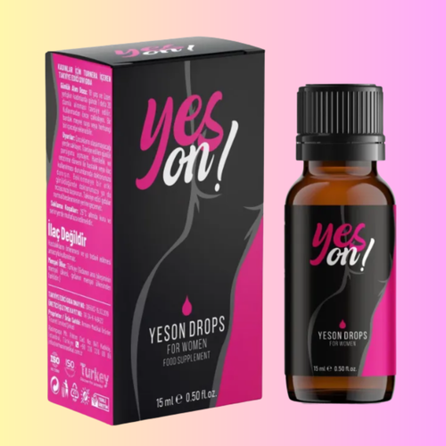 قطرات زيادة الرغبة الجنسية للنساء ياس أون Yes On بمكونات عشبية – 15 مل
