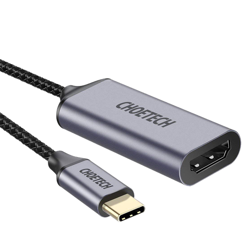 وصلة تشويتيك محول من Type-C إلى HDMI - رمادي