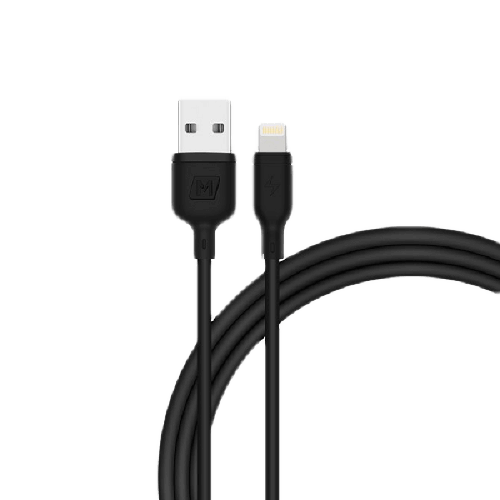سلك شاحن موماكس زيرو ايفون USB بطول 1 م - اسود