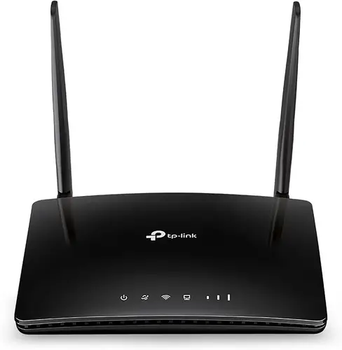 تي بي لينك راوتر AC750 اللاسلكي ثنائي النطاق 4G LTE المتقدم - Archer MR200 - أسود 