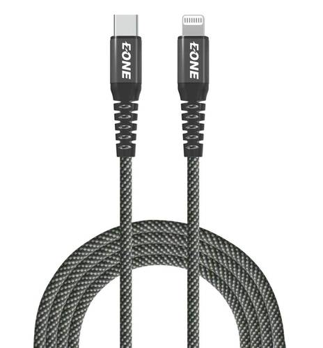 EONE USB-C PD to Lightning Features: Nylon Braided